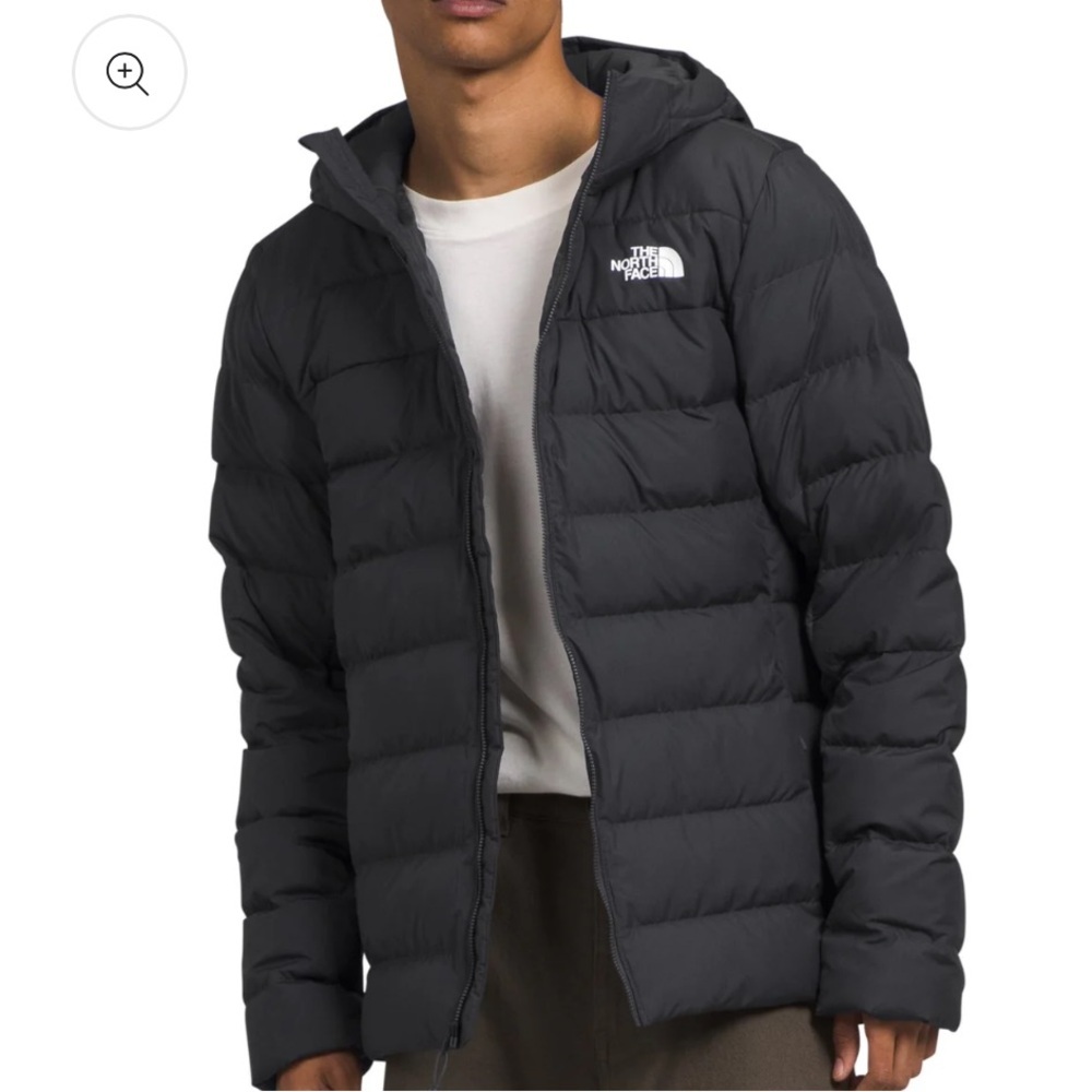 The North Face Men's Charcoal Puffer Jacket